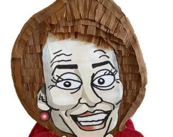 Nancyx P. Political Cartoon Pinata. 22x15x4 inches. Party Decoration Supplies