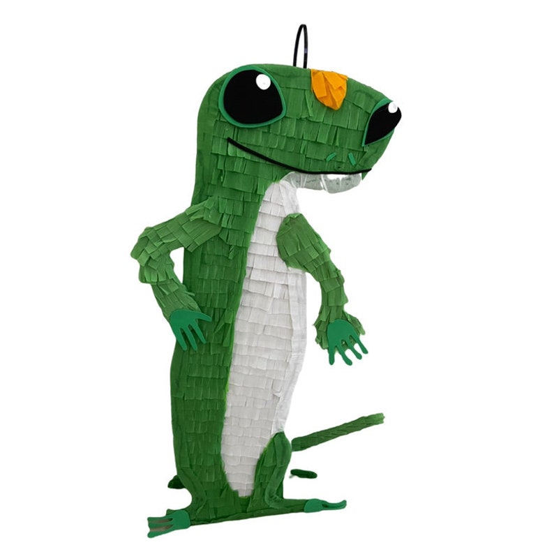 Gecko Pinata. Party Decorations Supplies. Animal Zoo Party Etsy