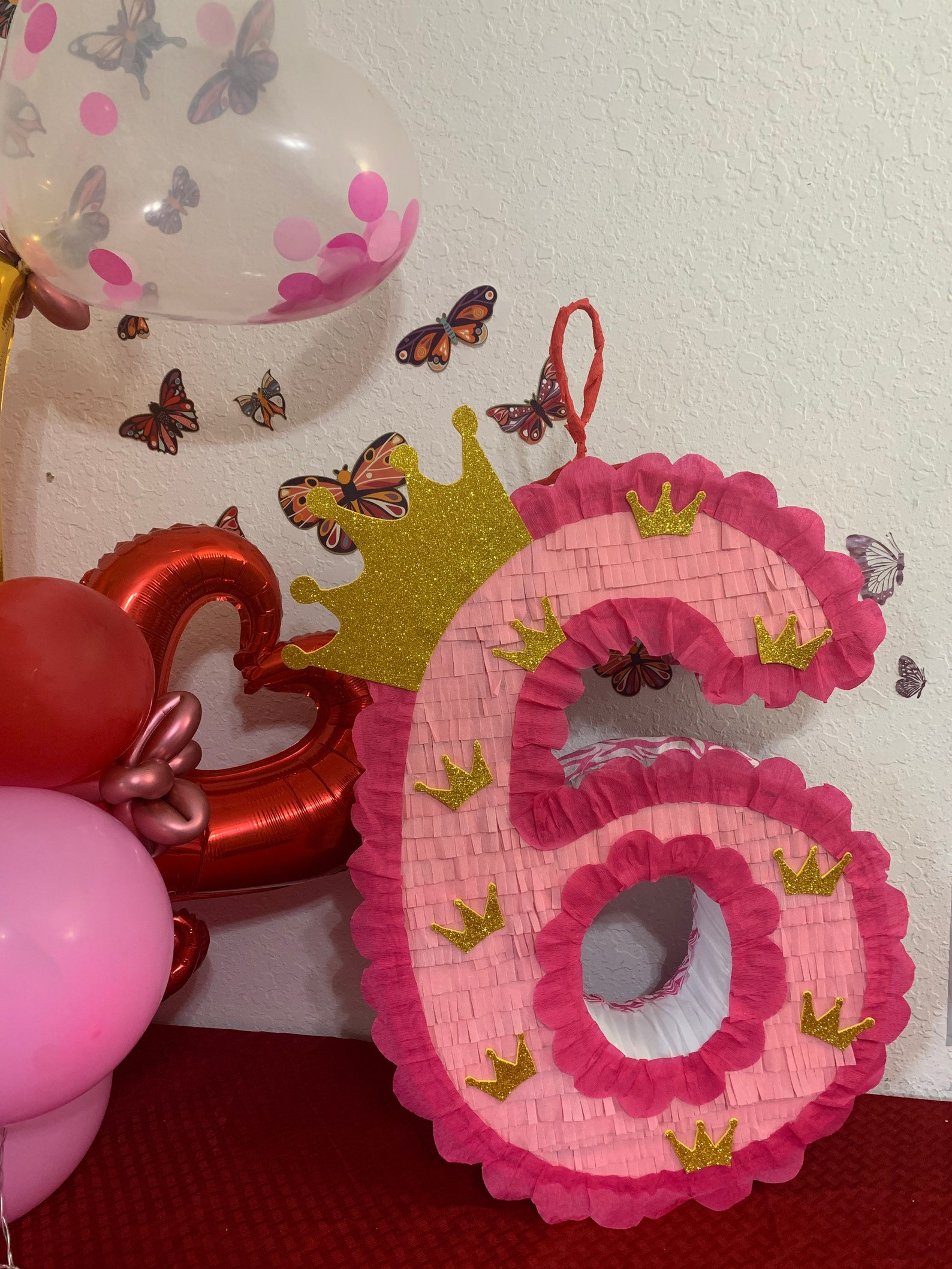 Number Crown Pinata Girls - Etsy