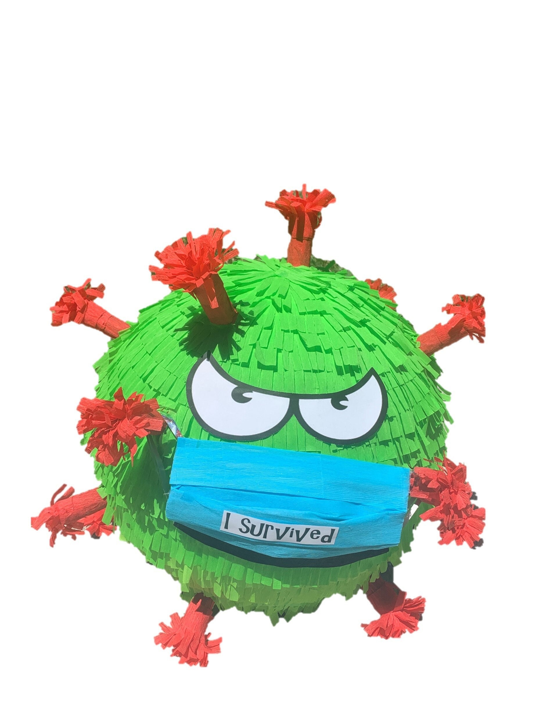 Virus pinata. Coronavirus pinata. I survive!!! Quarantine Party. Part…