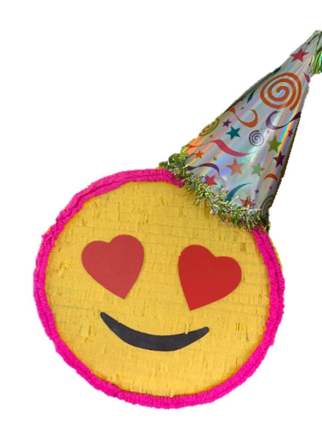 Emoji Pinata Girl small. Party Decoration Supplies Etsy