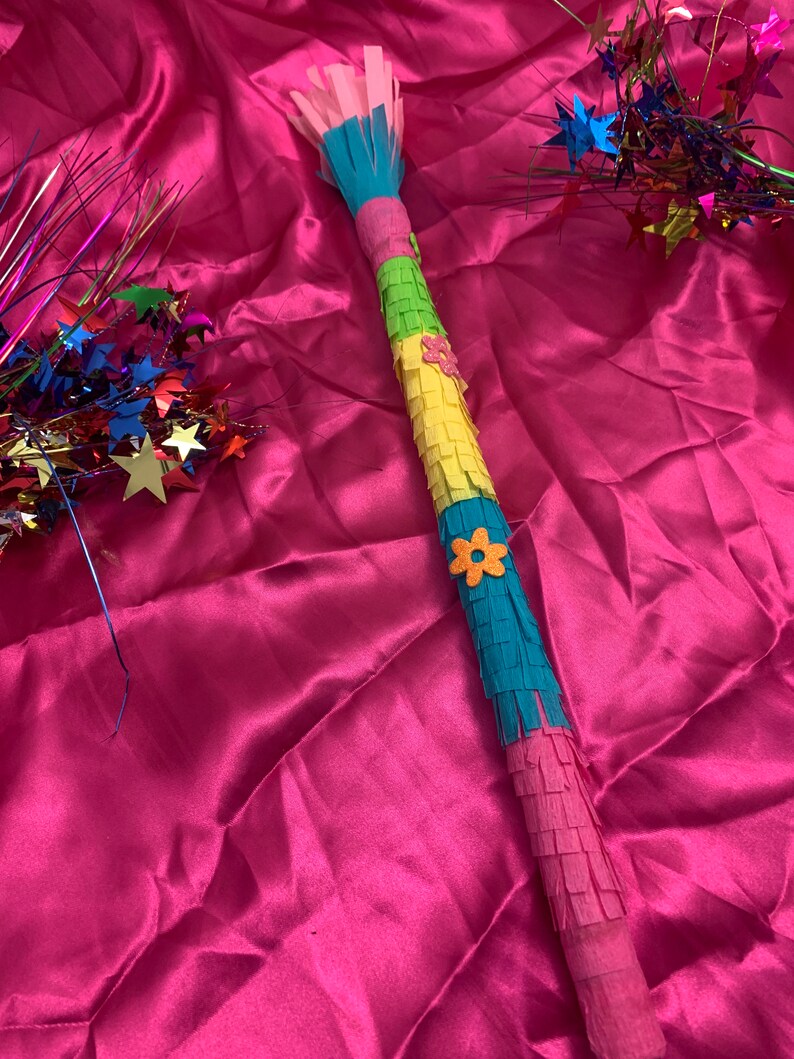 Pinata Stick Decorated to match your pinata Only Stick Etsy