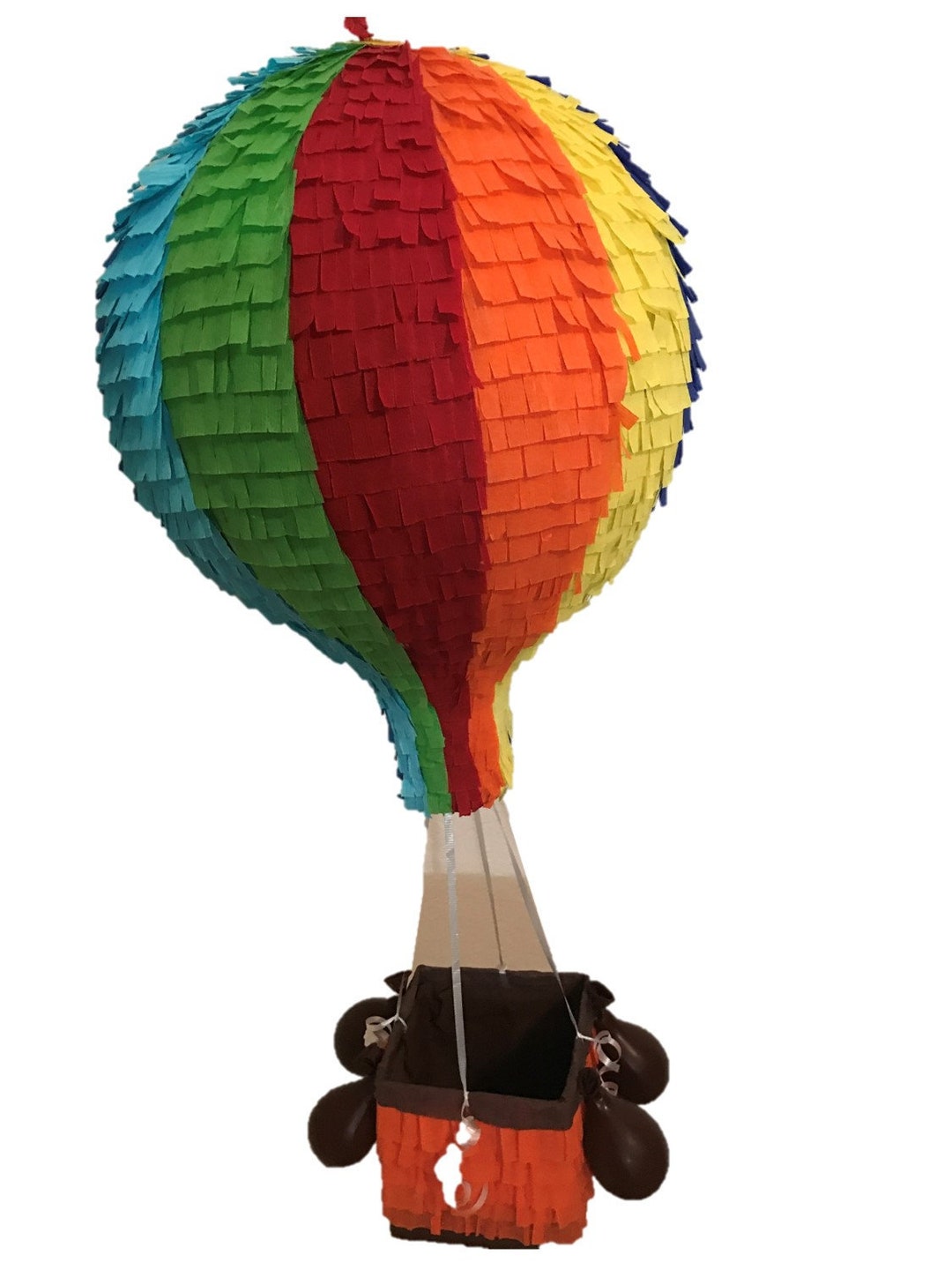 Hot Air Balloon Pinata. Party Decoration Supplies. stick Not Included