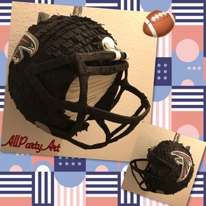 Football Helmet Pinata your choice team. Sports party decorations. stick not included image 6