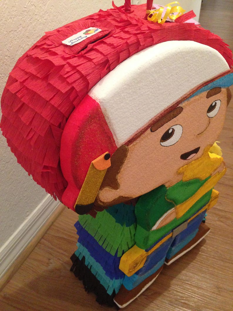 Handy Manny Pinata Birthday. Party Decoration. Etsy