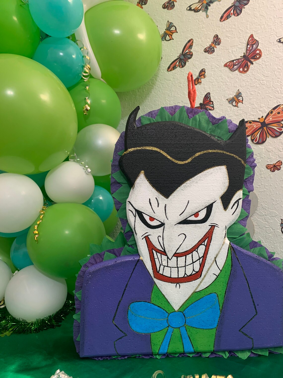 Joker Pinata. Party Decoration Supplies. stick Not Included Etsy