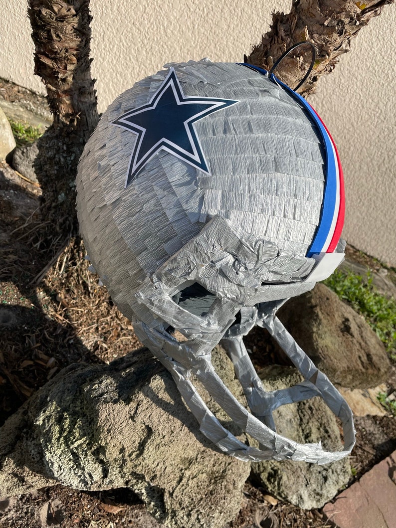 Football Helmet Pinata your choice team. Sports party decorations. stick not included image 9