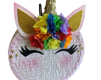 Unicorn Pinata. Party Decoration Supplies
