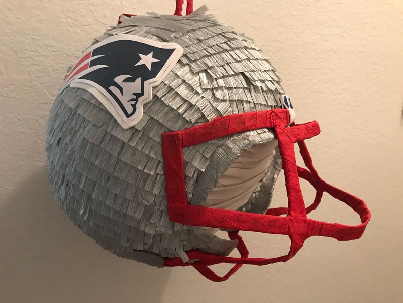 Football Helmet Pinata your choice team. Sports party decorations. stick not included image 5