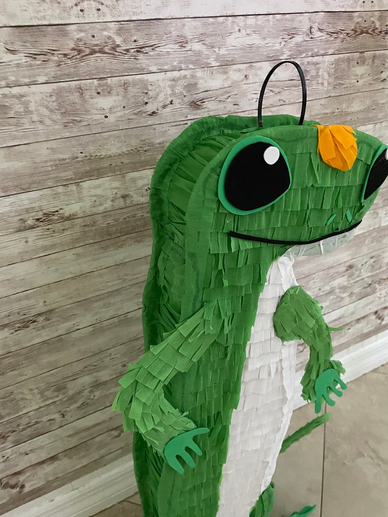 Gecko Pinata. Party Decorations Supplies. Animal Zoo Party Etsy