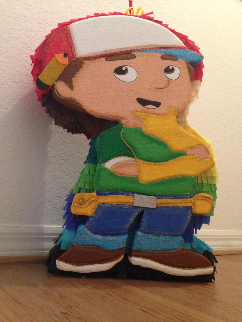 Handy Manny Pinata Birthday. Party Decoration. Etsy