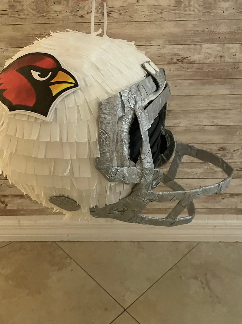 Football Helmet Pinata your choice team. Sports party decorations. stick not included image 3