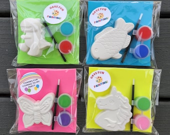 Kids Plaster Paint Set, Kids Paint Kit, Birthday Party Crafts, Kids Party Favors, Kids Classroom Gifts, Kids Art Project, Kids Party Favors