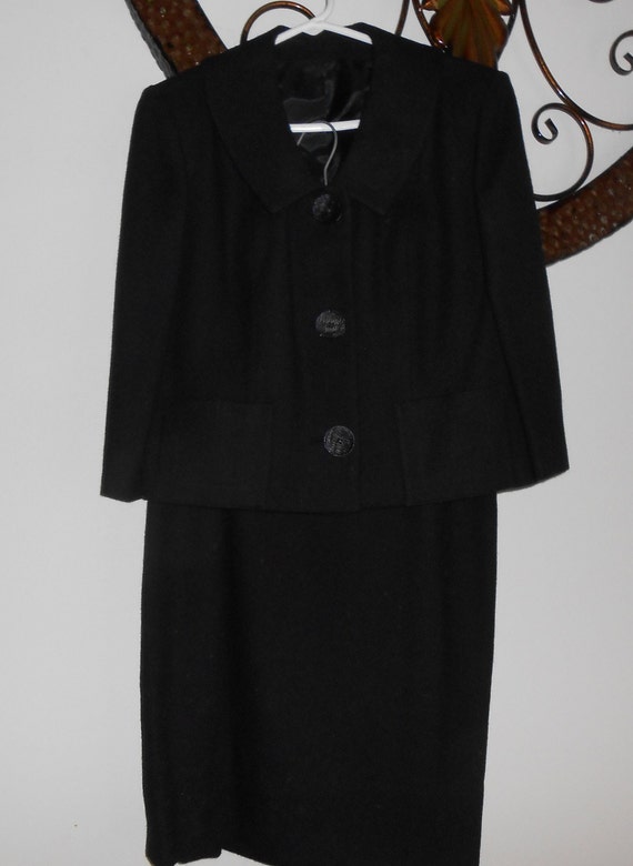 Vintage Glenhaven 50's 60's mid century Black wome