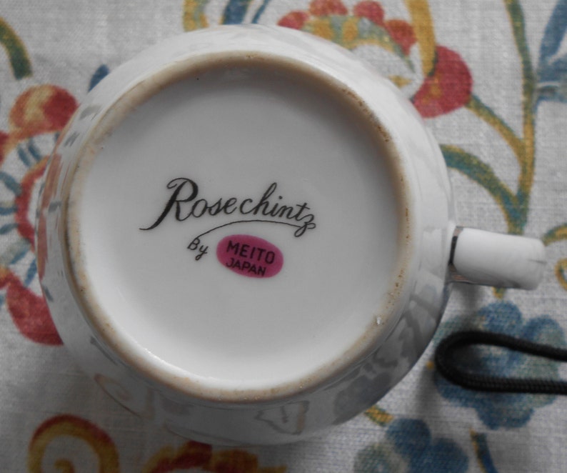 30 Pc Meito Rosechintz Rose Chintz Moss Dinnerware Lot Dinner Etsy