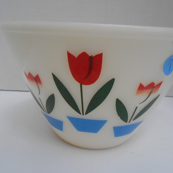Fire King Tulip Etsy