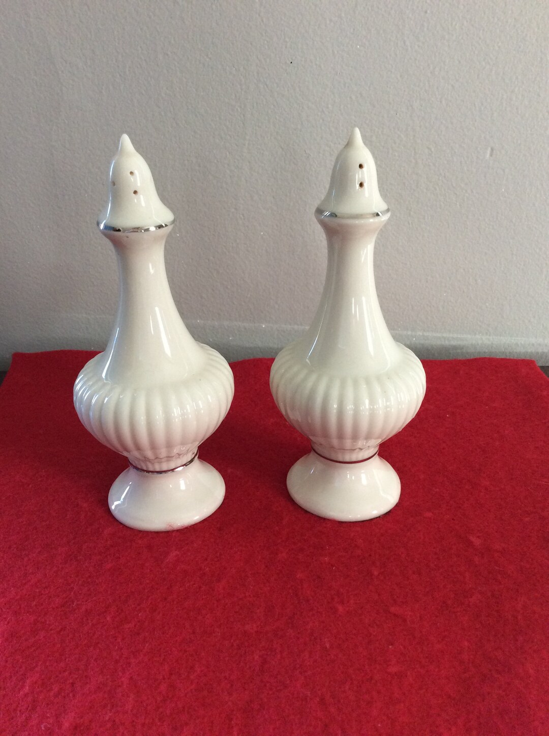 Vintage Essex Lenox Salt and Pepper Shakers Etsy