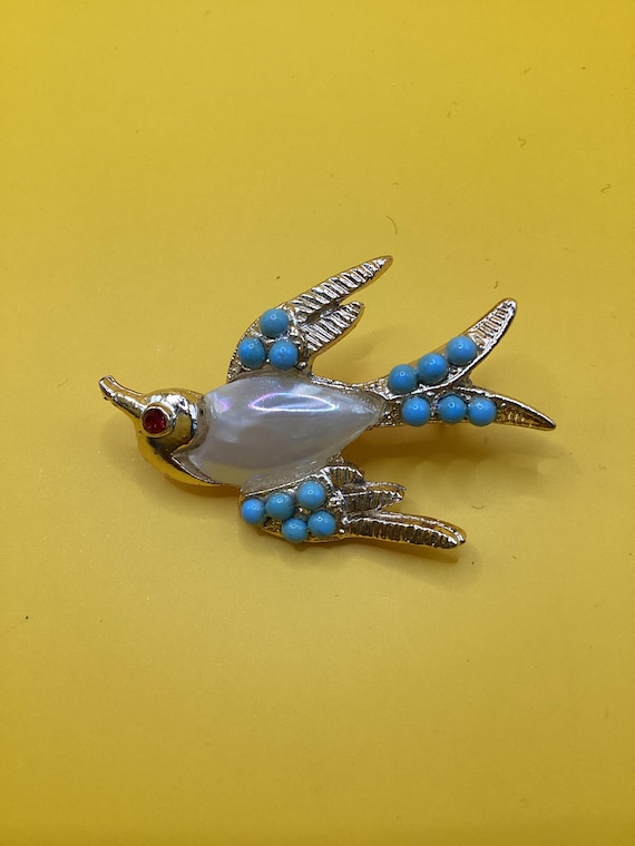 Swallow Brooch