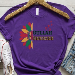 Gullah Geechee Tshirt, Gullah Island, African Flower Gullah Tshirt ...