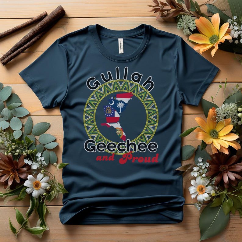 Gullah Geechee Pride Tee, Proud African Descent, Heritage Tshirt ...