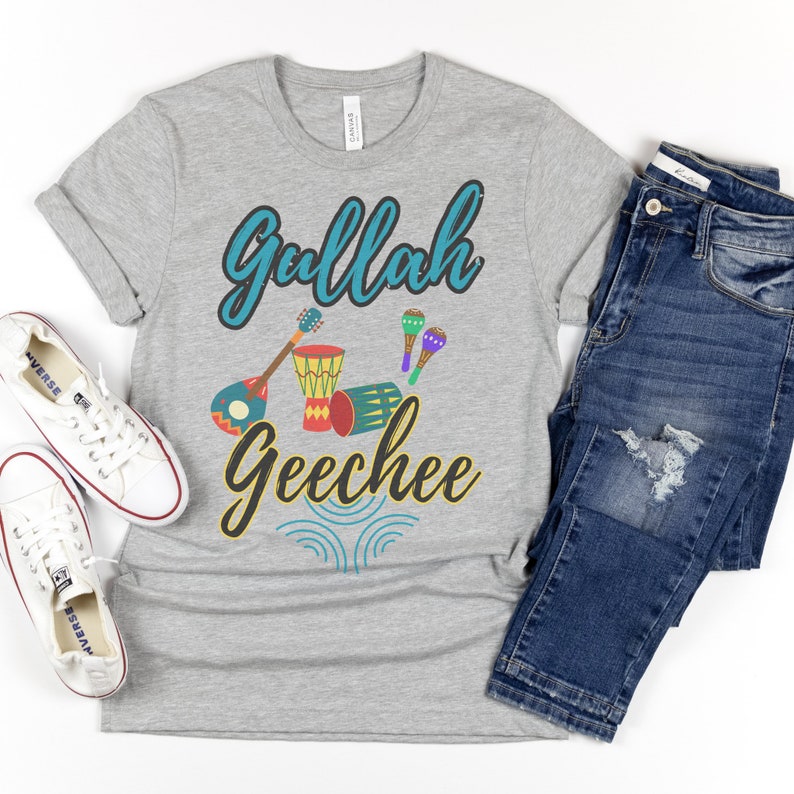 Gullah Geechee African Drums Tshirt, African Descent, African Heritage ...