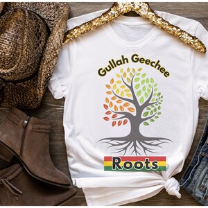 Gullah Geechee Roots Tshirt, African Heritage, Gullah Geechee Heritage ...