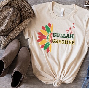 Gullah Geechee Tshirt, Gullah Island, African Flower Gullah Tshirt ...