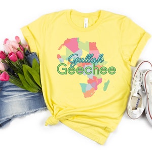 Gullah Geechee T-shirt, African Tribe Tshirt, Africa Gullah Tee Shirt ...