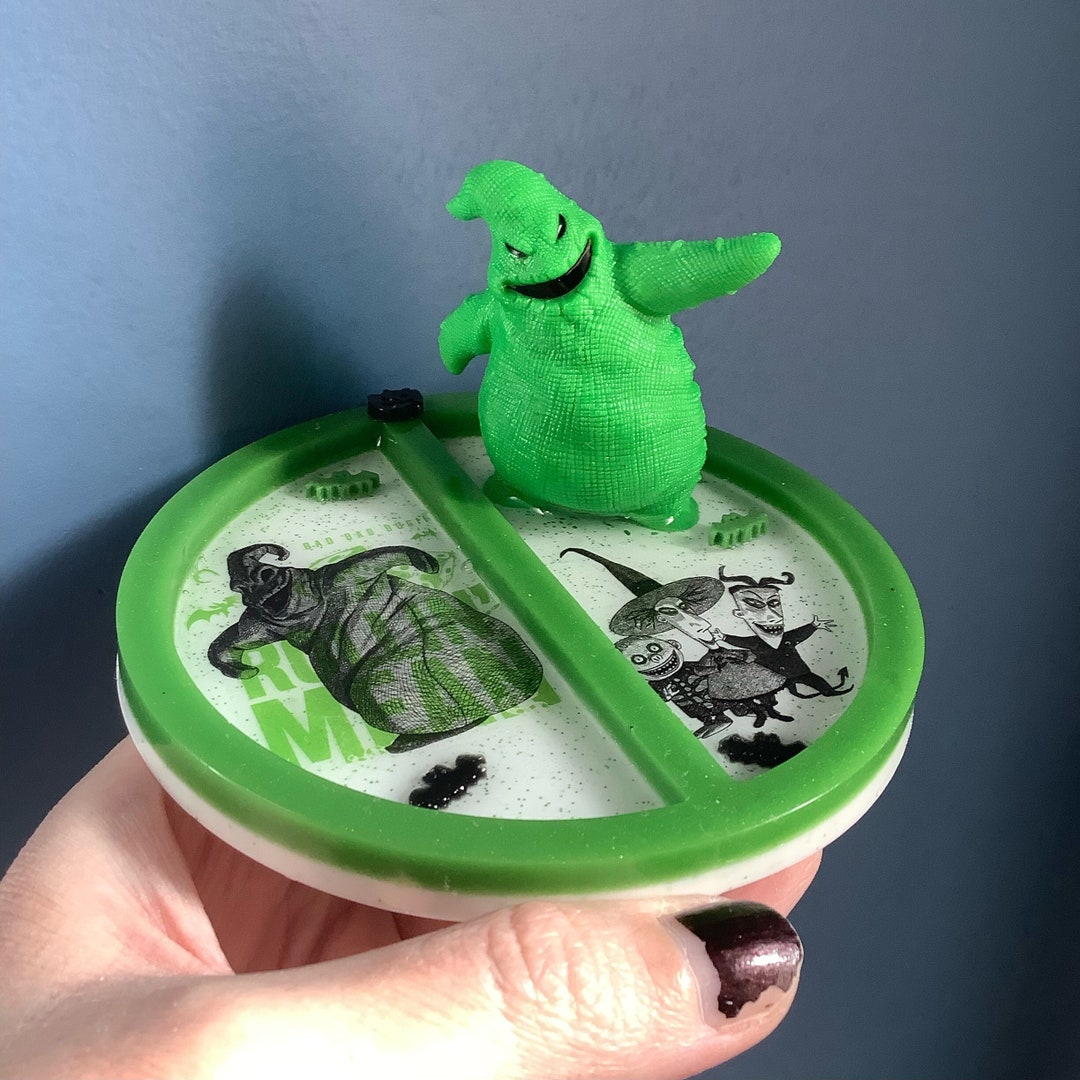 Oogie Boogie Resin Jewelry Tray Trinket Tray Ring Dish Nightmare Before Christmas Halloween Tray
