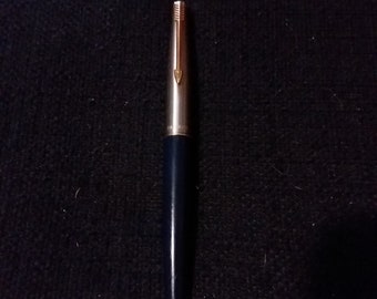 Vintage 45 Fountain Pen Stainless Steel Gold Plated High End