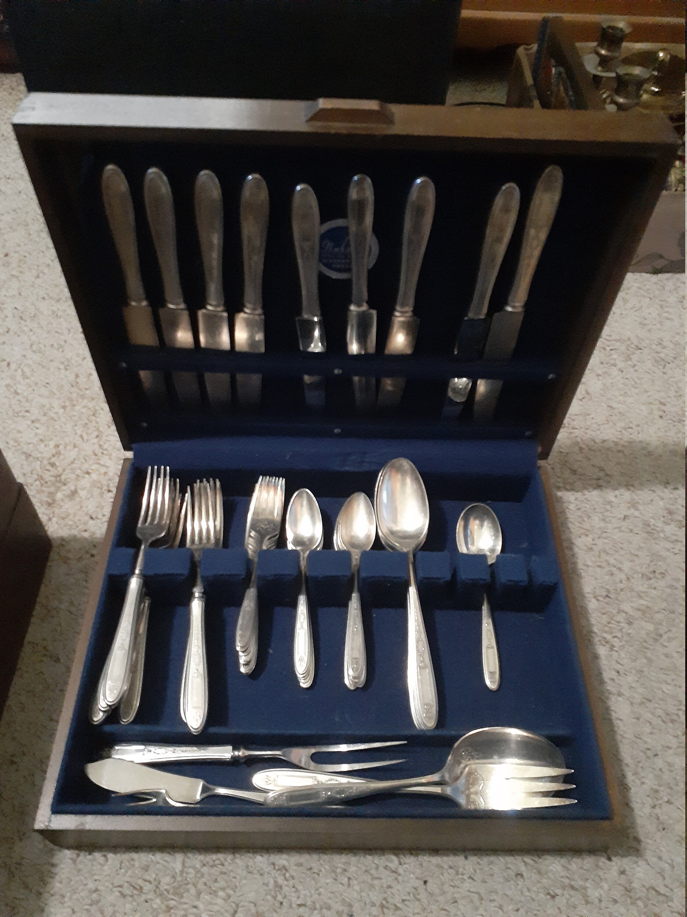 Vintage Silverware Set 48 Pieces Community Plate Fine Dining Etsy