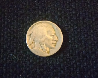 Vintage Buffalo Nickel No Date USA Coins Money