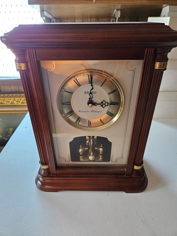 Vintage Seiko Westminster Whittington Small Grandfather Clock - Etsy