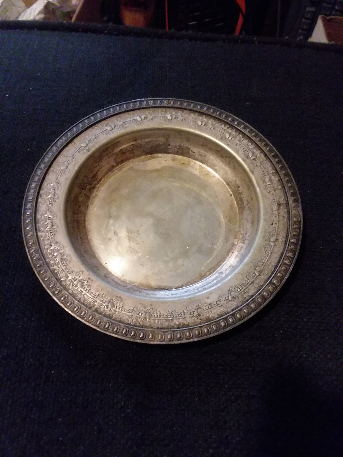 Vintage Silverplate Small Plate Derby Silver Co Etsy