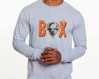 Buffalo Head - Box Lacrosse - Tee Shirt