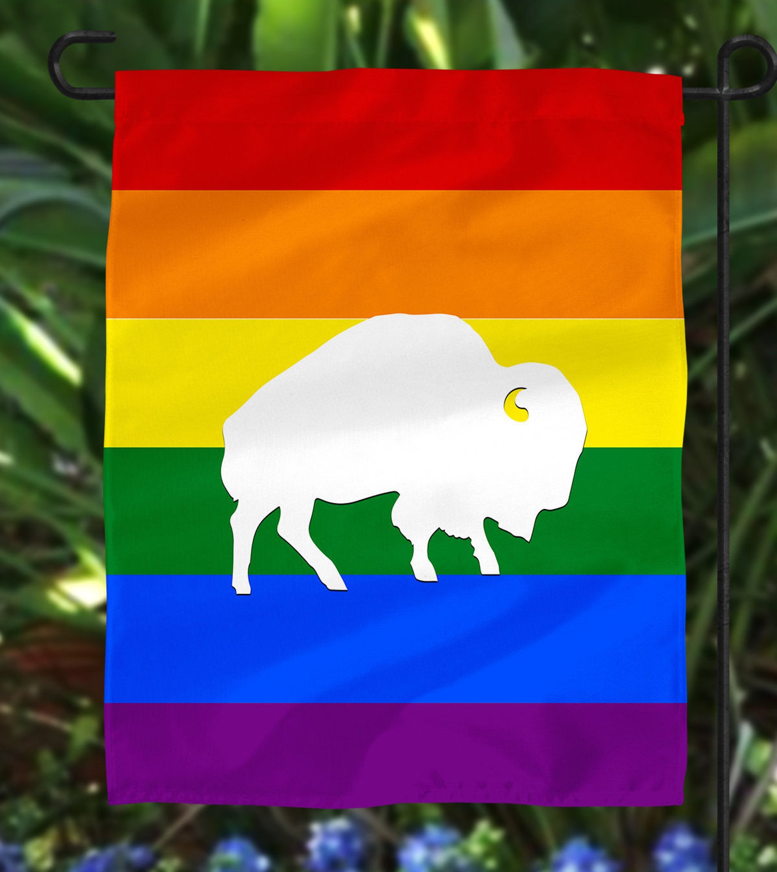 Buffalo Pride Garden Flag 11 x 17 with Sleeve Etsy
