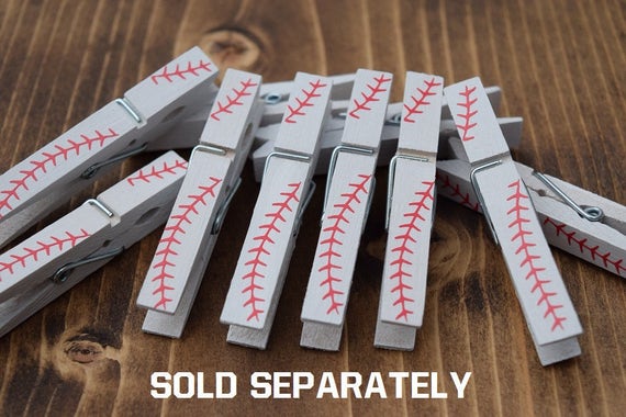 Baseball Mason Jar Baseball Baby Shower Decorations Sports Etsy