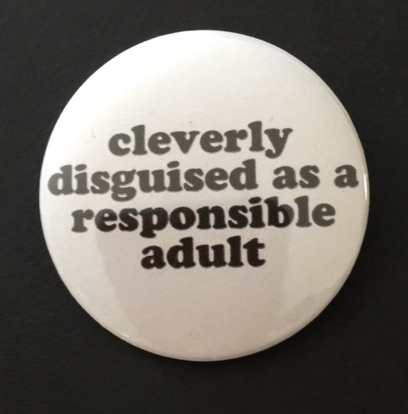 Vintage Meme Brooch Quotes Hollywood Badge Pin Etsy