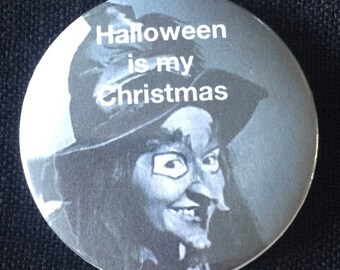 halloween, witch, witchy-poo, Meme, brooch, quotes, badge, pin, rockabilly, Vintage, funny, humour, pin up