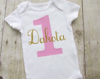 1st Birthday Onesie Etsy