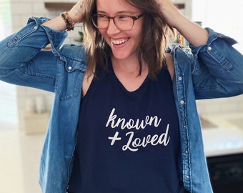 Known and Loved • Unisex Tank Top • Christian Tee