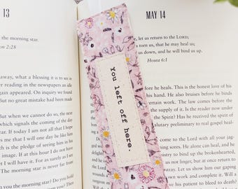 Fabric Bookmark | Christian Homeschool Mom  Woman | Soli Deo Gloria | Classical Conversations