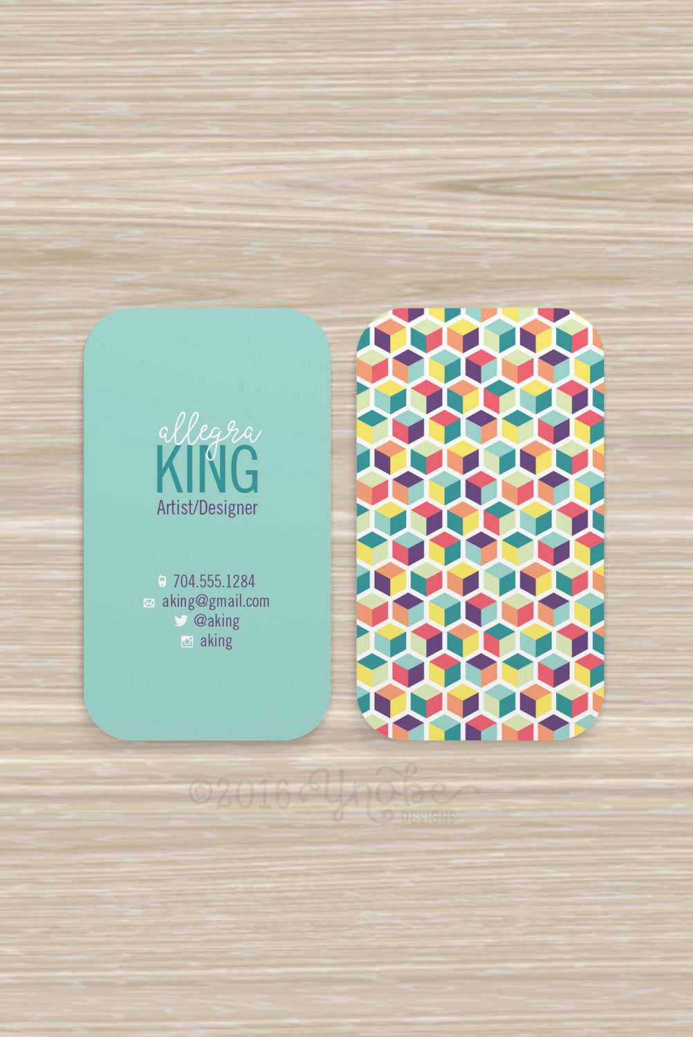Square Geometric Cube Business Card Designer Artist Vistaprint 3 5 X 2