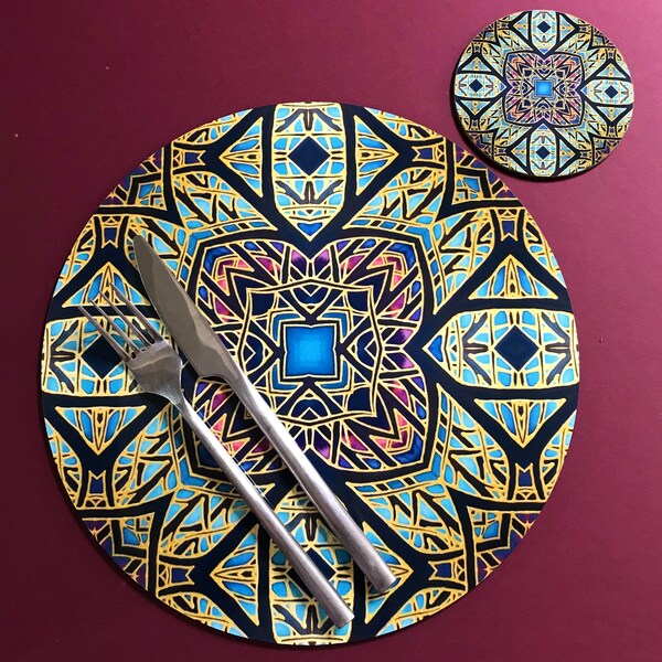 Hard Table Mats Etsy