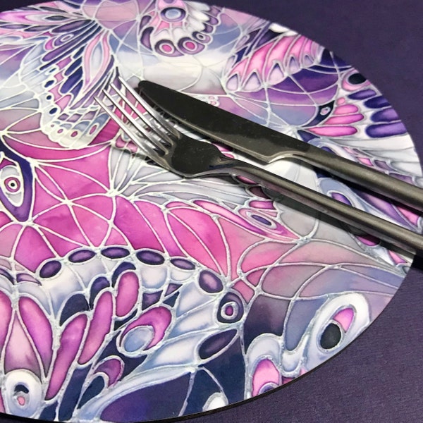 Purple Placemats Etsy UK