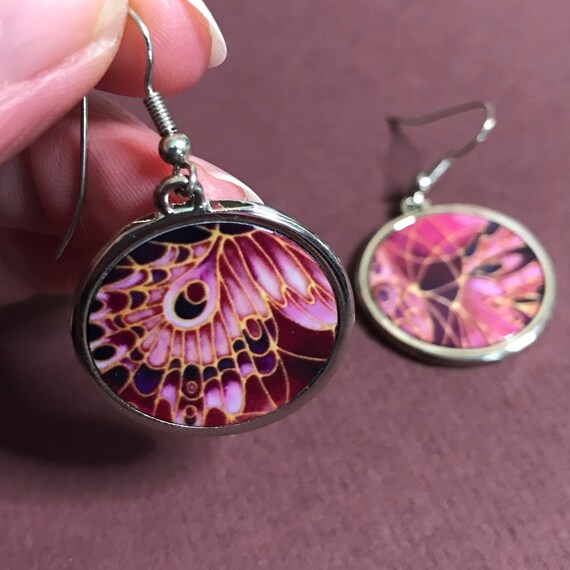 Orecchini farfalla swarovski - Gioielli - Orecchini - di Creazioni