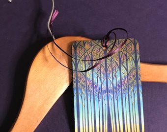 Cathedral Trees Air Freshener - Room and Car Fragrancer - Wardrobe Freshener - Fun gift.