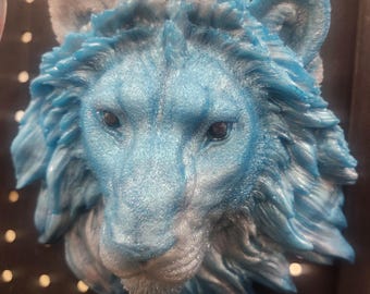 Lion Themed Resin Art