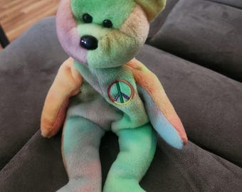 Rare original peace Beanie Baby
