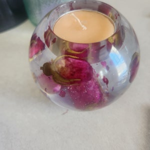 Resin  tea light candle holders